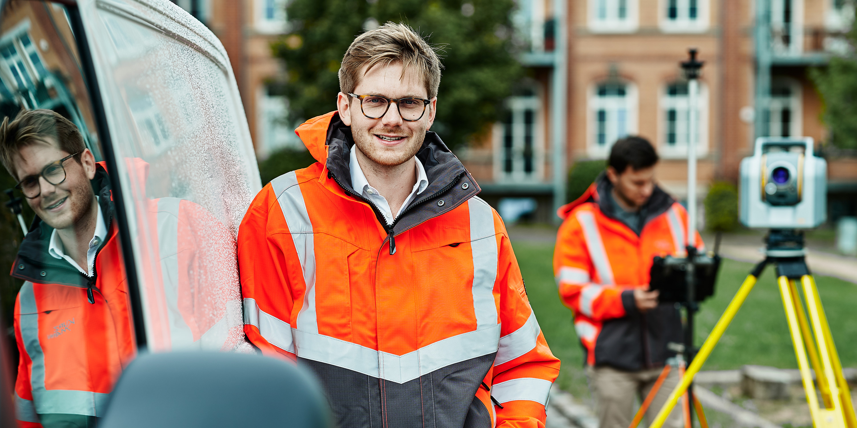 Vermessung in der Stadt